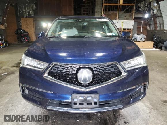 2018 Acura MDX Sport Hybrid w/Technology Pkg with VIN 5J8YD7H55JL000478, listed as a Copart auction lot 80960964 with 0 mi miles and Salvage Title. Bid and sale history available at carsss.com. Image 5.