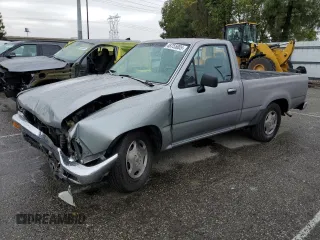 1993 Toyota Pickup DLX z VIN 4TARN81P7PZ048163, wystawiony jako Copart lot #48755005 z przebiegiem 243 519 mil mil oraz Czysty tytuł • Clean title. Historia ofert i sprzedaży dostępna na DreamBid. Obrazek 1.