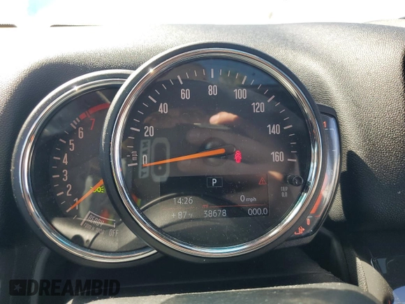 2021 MINI Countryman Oxford Edition with VIN WMZ23BR07M3M79228, listed as a Copart auction lot 72582534 with 38,678 mi miles and Salvage Title. Bid and sale history available at carsss.com. Image 9.