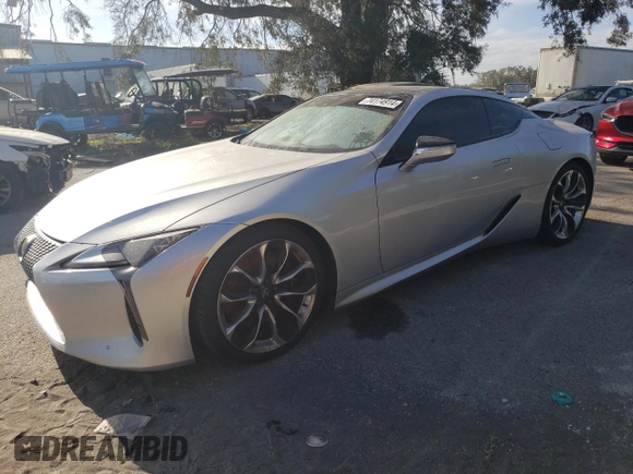 2021 Lexus LC 500h with VIN JTHAP5AY1MA103976, listed as a Copart auction lot 74174914 with Not provided miles and Non repairable. Bid and sale history available at DreamBid. Image 1.