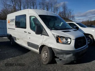 2016 Ford Transit Cargo z VIN 1FTYR2CM8GKA40117, wystawiony jako Copart lot #42287895 z przebiegiem Nie podano mil oraz Szkoda całkowita • Salvage title. Historia ofert i sprzedaży dostępna na DreamBid. Obrazek 4.