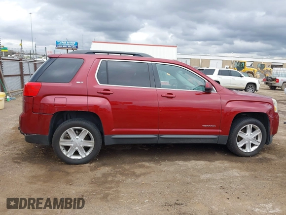 2011 GMC Terrain SLT-1 with VIN 2CTALUEC9B6386437, listed as a IAAI auction lot 41883453 with 183,071 mi miles and . Bid and sale history available at carsss.com. Image 13.