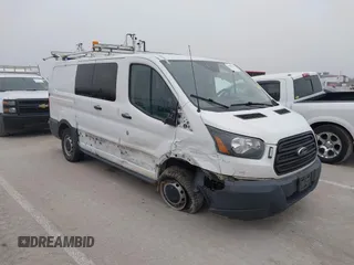 2016 Ford Transit Cargo with VIN 1FTYE1ZM9GKA62074, listed as a IAAI auction lot 41550212 with 138,474 mi miles. Bid and sale history available at carsss.com. Image 1.