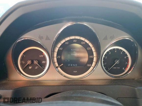 2009 Mercedes-Benz C 300 Sport с VIN WDDGF54X79R069199, выставлен на аукционе Copart как лот 62279585 с пробегом 190 214 миль миль и Чистый • Clean title. История ставок и продаж доступна на DreamBid. Изображение 9.