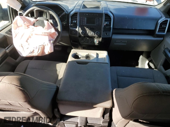 2017 Ford F-150 XL with VIN 1FTEW1EF8HFB34383, listed as a Copart auction lot 45608185 with Not Provided miles and Salvage Title. Bid and sale history available at carsss.com. Image 8.