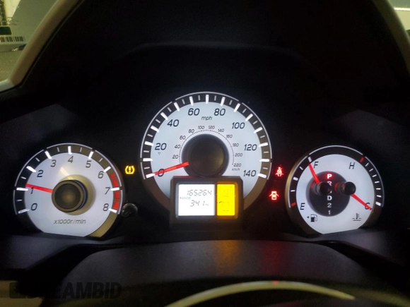 2012 Honda Pilot EX-L with VIN 5FNYF4H72CB063889, listed as a Copart auction lot 42989735 with 165,264 mi miles and Salvage title. Bid and sale history available at DreamBid. Image 9.