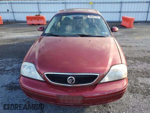 2000 Mercury Sable z VIN 1MEFM53U5YG620211, wystawiony jako Copart lot #86962144 z przebiegiem 73 468 mil mil oraz Czysty tytuł • Clean title. Historia ofert i sprzedaży dostępna na DreamBid. Obrazek 5.