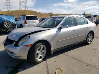 2003 Infiniti G35 w/Leather with VIN JNKCV51E73M314861, listed as a Copart auction lot 74924954 with 70,886 mi miles and Salvage Title. Bid and sale history available at DreamBid. Image 1.