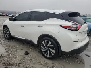 2015 Nissan Murano Platinum with VIN 5N1AZ2MH2FN274815, listed as a Copart auction lot 43622595 with 189,102 mi miles and Salvage Title. Bid and sale history available at carsss.com. Image 2.