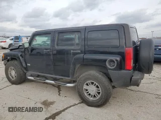 2007 Hummer H3 SUV with VIN 5GTDN13E778127042, listed as a Copart auction lot 83045194 with 269,154 mi miles and Salvage Title. Bid and sale history available at carsss.com. Image 2.
