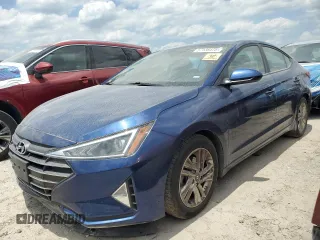 2020 Hyundai Elantra SEL with VIN 5NPD84LF3LH565349, listed as a Copart auction lot 57135475 with 86,940 mi miles and Salvage title. Bid and sale history available at DreamBid. Image 1.