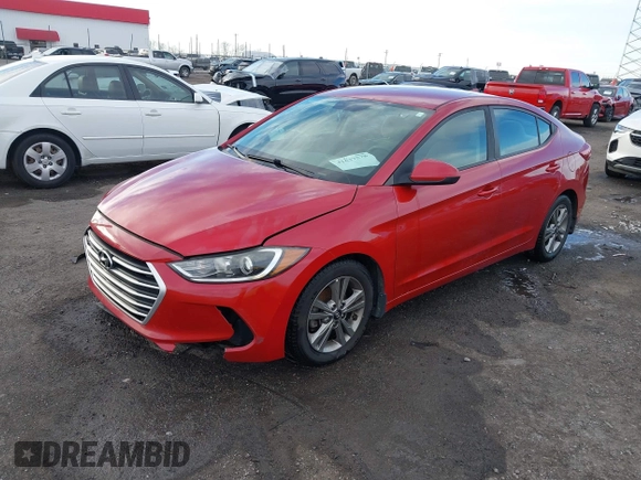 2018 Hyundai Elantra SEL z VIN 5NPD84LF1JH256573, wystawiony jako IAAI lot #41637578 z przebiegiem 95 863 mil mil oraz . Historia ofert i sprzedaży dostępna na DreamBid. Obrazek 2.