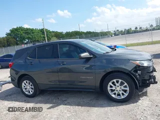 2019 Chevrolet Equinox LS with VIN 2GNAXHEV2K6302216, listed as a IAAI auction lot 41971214 with 49,004 mi miles and . Bid and sale history available at carsss.com. Image 14.