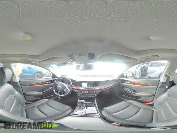 2017 Kia Cadenza Premium with VIN KNALC4J13H5091215, listed as a Copart auction lot 80734974 with 67,266 mi miles and Salvage Title. Bid and sale history available at carsss.com. Image 15.