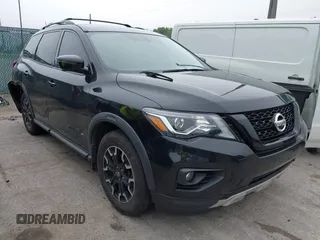2019 Nissan Pathfinder Platinum with VIN 5N1DR2MM9KC627146, listed as a IAAI auction lot 42443000 with 100,762 mi miles and . Bid and sale history available at DreamBid. Image 1.