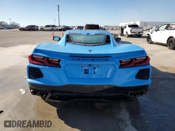 2022 Chevrolet Corvette 3LT z VIN 1G1YC2D42N5111848, wystawiony jako Copart lot #82081144 z przebiegiem 4 874 mil mil oraz Szkoda całkowita • Salvage title. Historia ofert i sprzedaży dostępna na DreamBid. Obrazek 6.