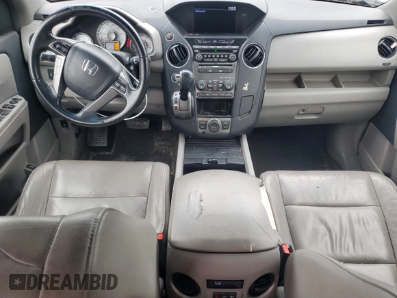 2012 Honda Pilot EX-L with VIN 5FNYF4H67CB073969, listed as a Copart auction lot 51132225 with 254,792 mi miles and Clean title. Bid and sale history available at DreamBid. Image 8.