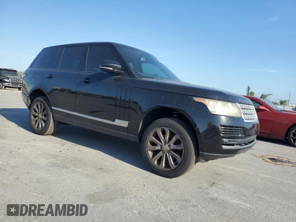 2014 Land Rover Range Rover HSE z VIN SALGS2WFXEA191792, wystawiony jako Copart lot #50969775 z przebiegiem 93 817 mil mil oraz Czysty tytuł • Clean title. Historia ofert i sprzedaży dostępna na DreamBid. Obrazek 4.