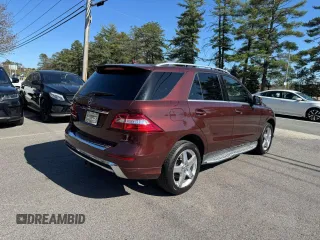 2015 Mercedes-Benz M 350 with VIN 4JGDA5JB4FA543183, listed as a Copart auction lot 55183985 with 99,957 mi miles and Clean Title. Bid and sale history available at DreamBid. Image 3.