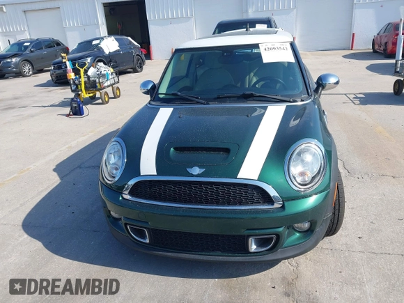 2012 MINI Hardtop S with VIN WMWSV3C50CT388026, listed as a IAAI auction lot 42093542 with 51,308 mi miles and . Bid and sale history available at DreamBid. Image 12.