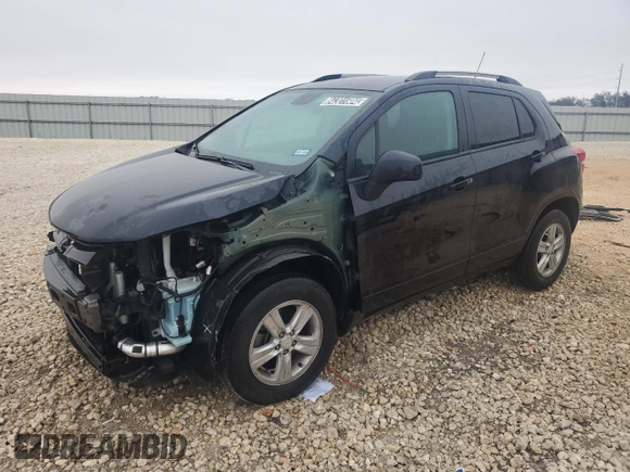 2022 Chevrolet Trax LT with VIN KL7CJPSM6NB535152, listed as a Copart auction lot 84301604 with 41,175 mi miles and Clean Title. Bid and sale history available at carsss.com. Image 1.