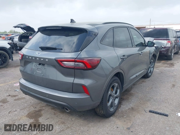 2024 Ford Escape ST-Line with VIN 1FMCU0MN9RUB43053, listed as a IAAI auction lot 41946502 with 5,669 mi miles and . Bid and sale history available at DreamBid. Image 4.