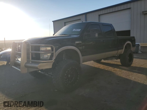 2008 Ford F-250 XL with VIN 1FTSW21R58ED14886, listed as a Copart auction lot 60866345 with 141,980 mi miles and Salvage title. Bid and sale history available at DreamBid. Image 1.