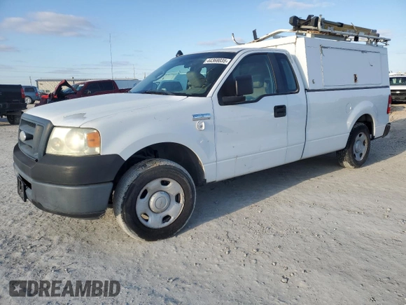 2008 Ford F-150 XL with VIN 1FTRF12288KC95455, listed as a Copart auction lot 44368035 with 167,288 mi miles and Clean title. Bid and sale history available at DreamBid. Image 1.
