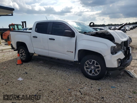 2022 GMC Canyon 4WD AT4 w/Cloth with VIN 1GTG6FEN7N1264287, listed as a Copart auction lot 72190154 with 30,694 mi miles and Salvage Title. Bid and sale history available at carsss.com. Image 4.
