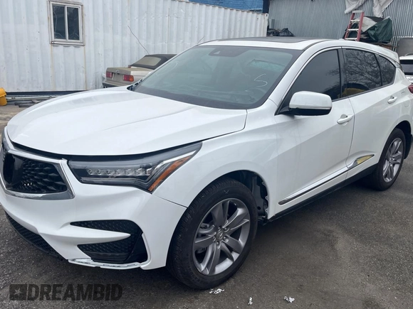 2020 Acura RDX w/Advance Pkg with VIN 5J8TC1H73LL015964, listed as a Copart auction lot 48838584 with 21,739 mi miles. Bid and sale history available at carsss.com. Image 2.