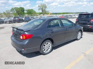 2010 Toyota Corolla with VIN 1NXBU4EE1AZ242360, listed as a IAAI auction lot 42271577 with 166,472 mi miles and . Bid and sale history available at DreamBid. Image 4.