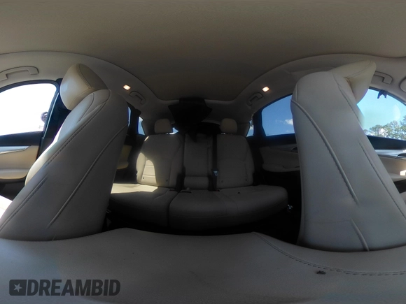 2019 Infiniti QX50 Essential with VIN 3PCAJ5M35KF125258, listed as a IAAI auction lot 42267473 with 53,563 mi miles and . Bid and sale history available at DreamBid. Image 19.