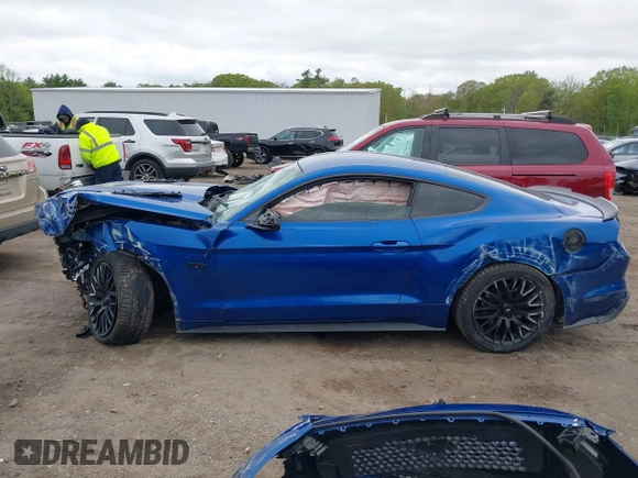 2017 Ford Mustang GT with VIN 1FA6P8CF7H5246553, listed as a IAAI auction lot 42308198 with 67,657 mi miles and . Bid and sale history available at DreamBid. Image 15.