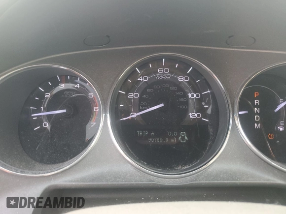 2010 Lincoln MKZ with VIN 3LNHL2GCXAR659786, listed as a Copart auction lot 55262825 with 90,788 mi miles and Salvage Title. Bid and sale history available at DreamBid. Image 9.
