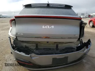 2023 Kia EV6 GT-Line with VIN KNDC44LA5P5144573, listed as a Copart auction lot 74373703 with 6,572 mi miles and Non Repairable. Bid and sale history available at carsss.com. Image 6.