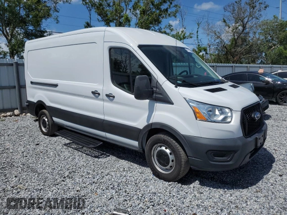2023 Ford Transit Cargo with VIN 1FTBR1C86PKA12559, listed as a Copart auction lot 60771385 with 11,478 mi miles and Non repairable. Bid and sale history available at DreamBid. Image 4.