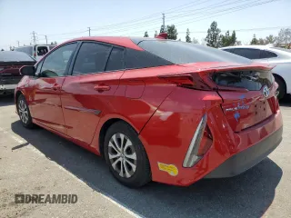 2022 Toyota Prius LE with VIN JTDKAMFPXN3205946, listed as a Copart auction lot 61076595 with 63,492 mi miles and Salvage title. Bid and sale history available at DreamBid. Image 2.