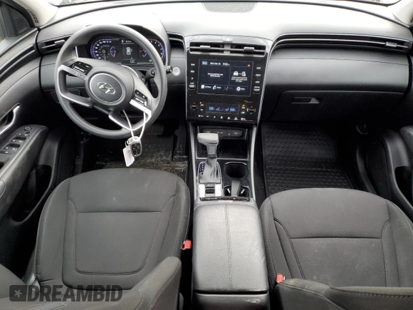 2024 Hyundai Tucson SEL with VIN 5NMJBCDE4RH383881, listed as a Copart auction lot 50635275 with 16,845 mi miles and Salvage Title. Bid and sale history available at carsss.com. Image 8.