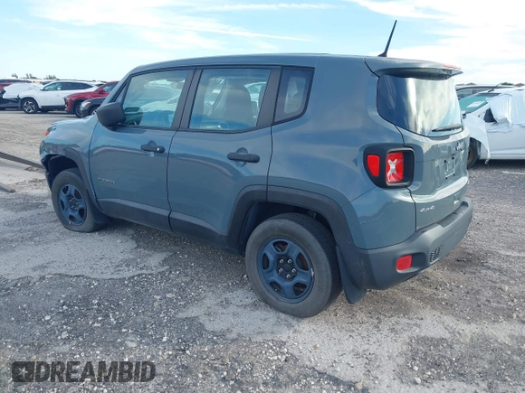 2018 Jeep Renegade Upland с VIN ZACCJBAB3JPH00368, выставлен на аукционе IAAI как лот 41235403 с пробегом 20 348 миль миль и . История ставок и продаж доступна на DreamBid. Изображение 3.