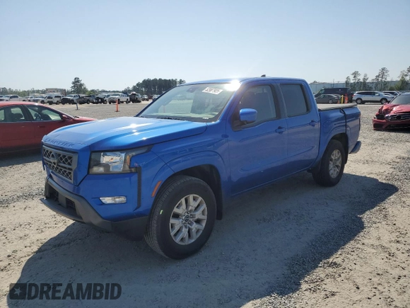 2024 Nissan Frontier SV z VIN 1N6ED1EJ7RN613344, wystawiony jako Copart lot #52987905 z przebiegiem 16 535 mil mil oraz Szkoda całkowita • Salvage title. Historia ofert i sprzedaży dostępna na DreamBid. Obrazek 1.