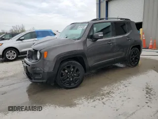2018 Jeep Renegade Latitude z VIN ZACCJABB3JPG81927, wystawiony jako Copart lot #52442985 z przebiegiem 72 256 mil mil oraz Szkoda całkowita • Salvage title. Historia ofert i sprzedaży dostępna na DreamBid. Obrazek 1.