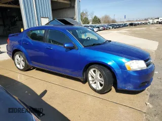 2012 Dodge Avenger SXT with VIN 1C3CDZCB8CN183341, listed as a Copart auction lot 49246745 with 141,654 mi miles and Salvage Title. Bid and sale history available at DreamBid. Image 4.