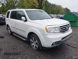 2013 Honda Pilot Touring z VIN 5FNYF3H98DB004634, wystawiony jako IAAI lot #42161462 z przebiegiem 158 311 mil mil oraz . Historia ofert i sprzedaży dostępna na DreamBid. Obrazek 1.