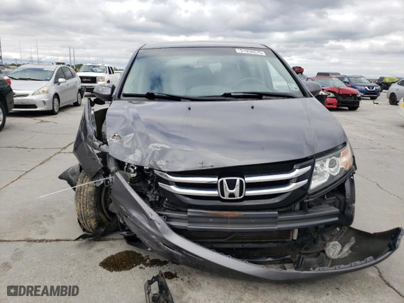 2014 Honda Odyssey EX with VIN 5FNRL5H40EB131943, listed as a Copart auction lot 51936575 with 122,762 mi miles and Salvage Title. Bid and sale history available at carsss.com. Image 5.