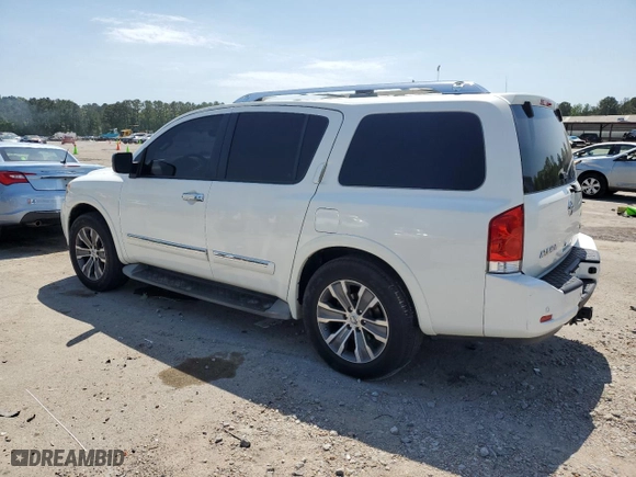 2015 Nissan Armada SV with VIN 5N1AA0ND5FN606799, listed as a Copart auction lot 52570905 with NaN miles and Clean Title. Bid and sale history available at carsss.com. Image 2.