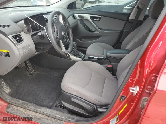 2014 Hyundai Elantra SE with VIN KMHDH4AEXEU160653, listed as a Copart auction lot 49967825 with 152,585 mi miles and Salvage Title. Bid and sale history available at carsss.com. Image 7.