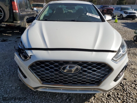 2019 Hyundai Sonata Sport with VIN 5NPE34AFXKH778335, listed as a Copart auction lot 87462414 with 54,131 mi miles and Salvage Title. Bid and sale history available at carsss.com. Image 5.