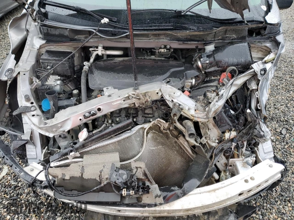 2022 Honda Odyssey EX with VIN 5FNRL6H57NB004556, listed as a Copart auction lot 49288215 with 128,460 mi miles and Salvage Title. Bid and sale history available at DreamBid. Image 12.