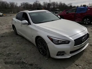 2017 Infiniti Q50 Signature Edition z VIN JN1EV7AR5HM839789, wystawiony jako Copart lot #47394005 z przebiegiem 57 152 mil mil oraz Szkoda całkowita • Salvage title. Historia ofert i sprzedaży dostępna na DreamBid. Obrazek 10.