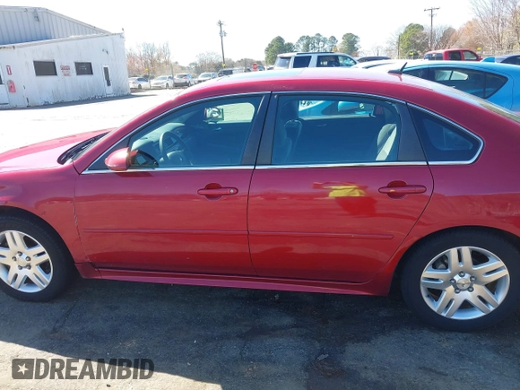2015 Chevrolet Impala LT with VIN 2G1WB5E30F1134808, listed as a IAAI auction lot 41829030 with 188,573 mi miles and . Bid and sale history available at DreamBid. Image 14.